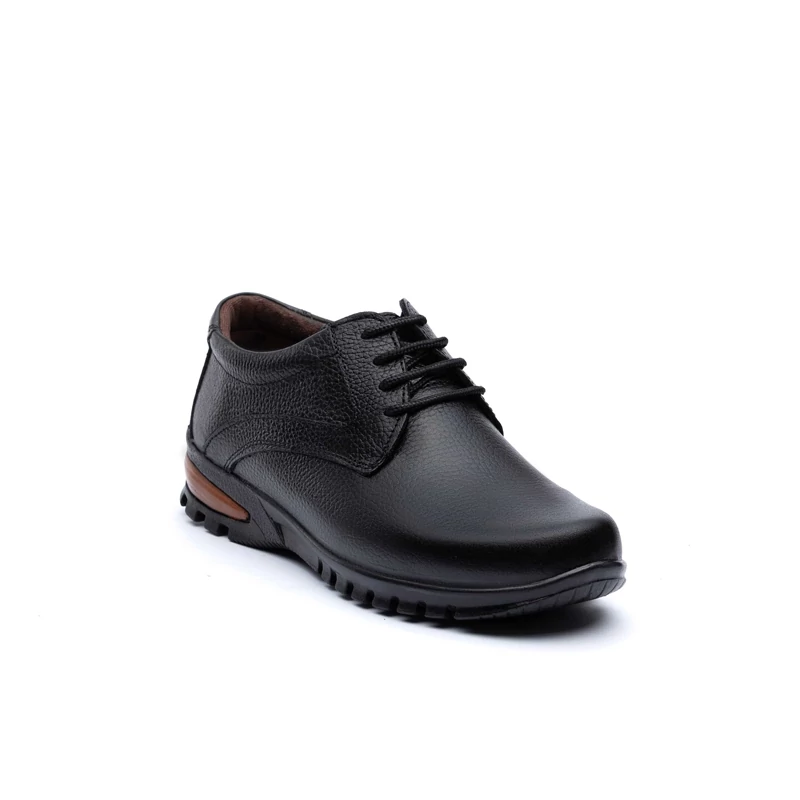 کفش روزانه چرم تبریز آلفرد بندی زیره پی یو