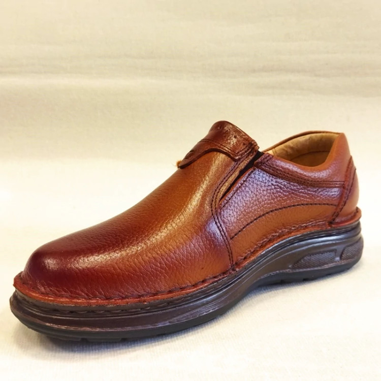 کفش طبی تمام چرم زیره پی یو مدل907