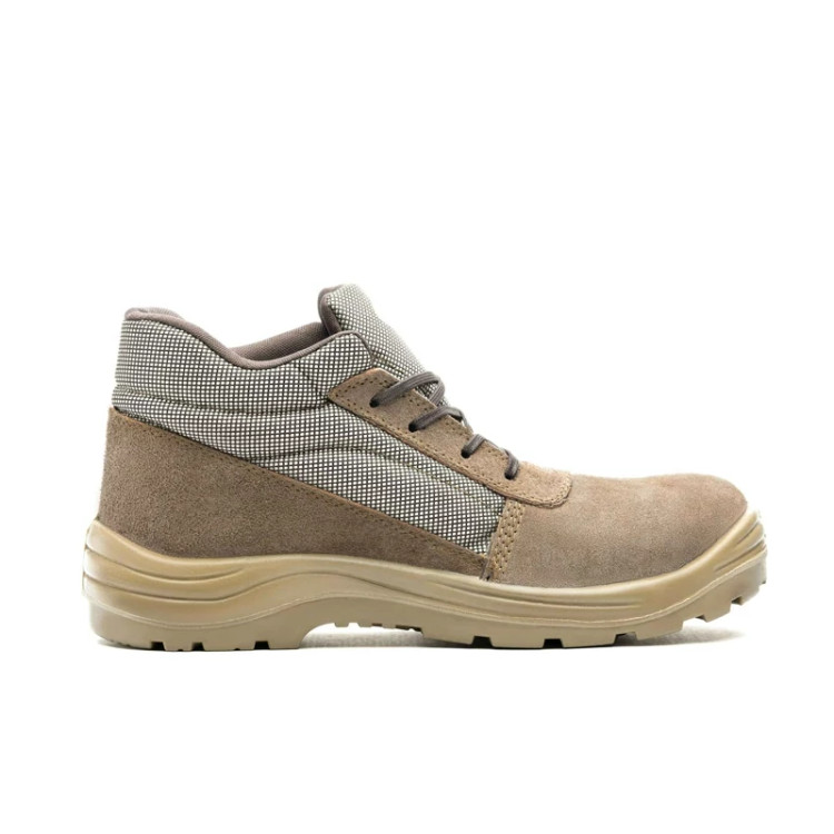کفش ایمنی کارگری تایگر بندی ساق بلند زیره PU