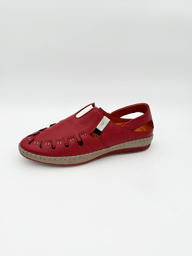 کفش زنانه تابستانی چرم تبریز کد W1005